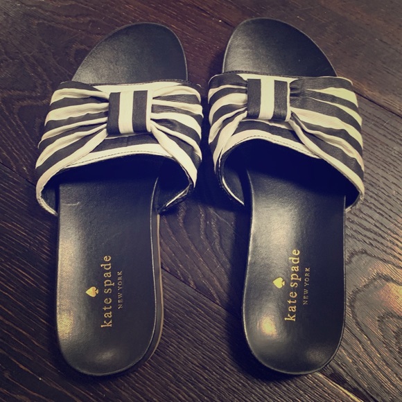 kate spade Shoes - KATE SPADE - Terri Slide Sandals - Size: 7.5